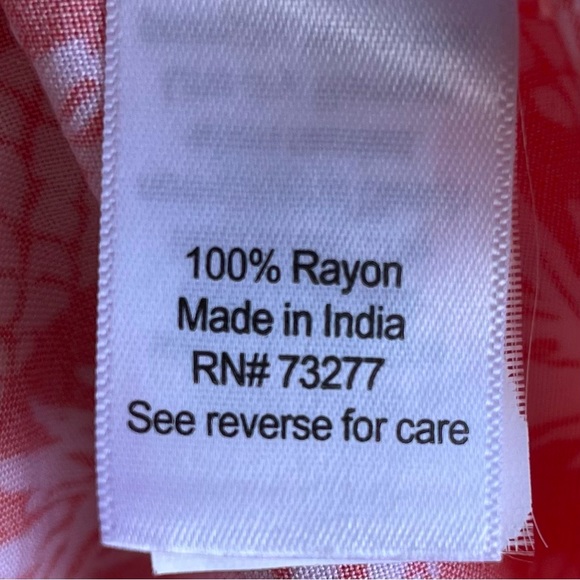 •CROFT & BARROW• Pineapple Button Down Blouse - Size Small - Picture 6 of 8